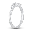 Thumbnail Image 2 of Diamond Contour Anniversary Band 1/2 ct tw Round 14K White Gold