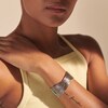John Hardy Bamboo Hinged Bangle Sterling Silver