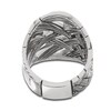 John Hardy Men's Woven Bamboo Ring Sterling Silver