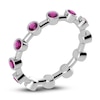 Thumbnail Image 2 of Juliette Maison Natural Rhodolite Garnet Ring 10K White Gold