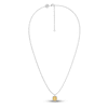Thumbnail Image 2 of Juliette Maison Natural Citrine Pendant Necklace 10K White Gold