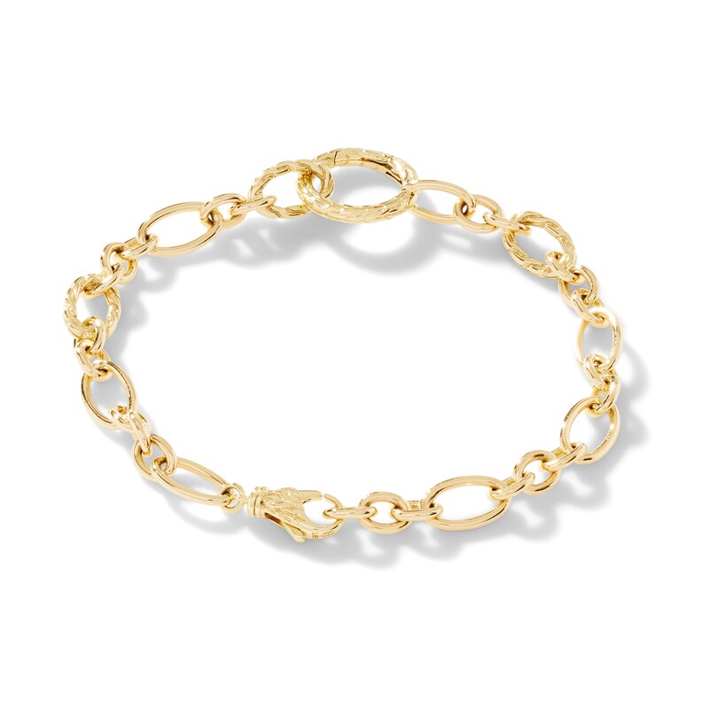 John Hardy Classic Chain Connector Bracelet 18K Yellow Gold - Large