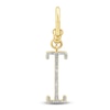 Thumbnail Image 0 of Charm'd by Lulu Frost Diamond Letter I Charm 1/15 ct tw Pavé Round 10K Yellow Gold