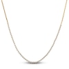 Thumbnail Image 1 of Diamond Necklace 3 ct tw Round 14K Yellow Gold 17"