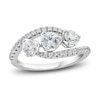 Thumbnail Image 1 of Diamond 3-Stone Ring 1 ct tw Round 14K White Gold