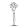 Thumbnail Image 3 of Diamond 3-Stone Ring 1 ct tw Round 14K White Gold