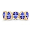 Thumbnail Image 3 of Kallati Pear-Shaped Natural Tanzanite Ring 14K Yellow Gold