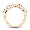 Thumbnail Image 5 of Kallati Pear-Shaped Natural Tanzanite Ring 14K Yellow Gold