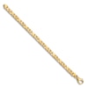 Thumbnail Image 2 of Men's Solid High-Polish Link Bracelet 14K Yellow Gold 8"