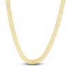 Thumbnail Image 1 of Hollow Multi-Row Bismark Chain Necklace 14K Yellow Gold 16" 7.0mm