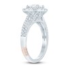 Thumbnail Image 2 of Pnina Tornai Diamond Engagement Ring 1-3/4 ct tw Princess/Round 14K White Gold