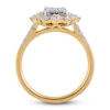 Thumbnail Image 2 of Baguette, Princess, Round & Marquise-Cut Diamond Ring 1 ct tw 14K Yellow Gold
