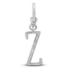 Thumbnail Image 0 of Charm'd by Lulu Frost Diamond Letter Z Charm 1/10 ct tw Pavé Round 10K White Gold