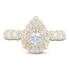 Thumbnail Image 3 of Pnina Tornai Multi-Diamond Pear-Shaped Engagement Ring 2 ct tw 14K Yellow Gold