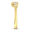 Thumbnail Image 2 of Diamond Scatter Anniversary Ring 1/4 ct tw 14K Yellow Gold