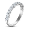 Thumbnail Image 2 of Vera Wang VOW Baguette & Round-Cut Diamond Wedding Band 1/2 ct tw 14K White Gold