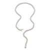 Thumbnail Image 2 of Cultured Pearl Lariat Strand Necklace 14K Yellow Gold 24"