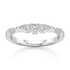 Thumbnail Image 1 of J'Lure Lab-Grown Diamond Scalloped Wedding Band 1/6 ct tw 18K White Gold