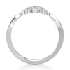 Thumbnail Image 2 of J'Lure Lab-Grown Diamond Scalloped Wedding Band 1/6 ct tw 18K White Gold