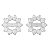 Thumbnail Image 3 of Lab-Grown Diamond Flower Earring Jackets 2-1/5 ct tw 10K White Gold (Jacket Only)