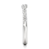 Thumbnail Image 3 of J'Lure Lab-Grown Diamond Contour Wedding Band 1/3 ct tw 18K White Gold