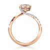 Thumbnail Image 2 of J'Lure Pentagon Brilliant-Cut Lab-Grown Diamond Bypass Engagement Ring 1-1/3 ct tw 18K Rose Gold