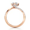 Thumbnail Image 2 of J'Lure Radiant Brilliant-Cut Lab-Grown Diamond Bypass Engagement Ring 1-1/3 ct tw 18K Rose Gold