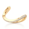 Thumbnail Image 1 of J'Lure Lab-Grown Diamond Contour Wedding Band 1/6 ct tw 18K Yellow Gold