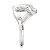Thumbnail Image 3 of J'Lure Oval Portrait-Cut Lab-Grown Diamond Engagement Ring 3 ct tw 18K White Gold