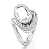 Thumbnail Image 4 of J'Lure Oval Portrait-Cut Lab-Grown Diamond Engagement Ring 3 ct tw 18K White Gold