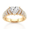 Thumbnail Image 1 of J'Lure Heart Brilliant-Cut Lab-Grown Diamond Engagement Ring 2-1/4 ct tw 18K Yellow Gold