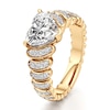 Thumbnail Image 4 of J'Lure Heart Brilliant-Cut Lab-Grown Diamond Engagement Ring 2-1/4 ct tw 18K Yellow Gold