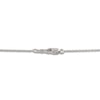 Thumbnail Image 4 of Pear-Shaped Blue Lab-Created Sapphire & White Lab-Created Sapphire Necklace Sterling Silver 18"