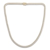 Thumbnail Image 1 of Cuban Curb Chain Necklace 6mm Solid 14K Yellow Gold 22"