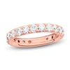 Thumbnail Image 1 of Certified Diamond Eternity Band 1-3/4 to 2-1/3 ct tw 14K Rose Gold