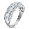 Thumbnail Image 2 of Vera Wang VOW Cushion, Baguette & Round-Cut Lab-Grown Diamond Wedding Band 1-3/4 ct tw 14K White Gold