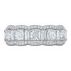 Thumbnail Image 3 of Vera Wang VOW Cushion, Baguette & Round-Cut Lab-Grown Diamond Wedding Band 1-3/4 ct tw 14K White Gold