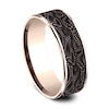 Thumbnail Image 2 of Wedding Band Tantalum/14K Rose Gold 7.5mm