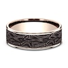 Thumbnail Image 3 of Wedding Band Tantalum/14K Rose Gold 7.5mm