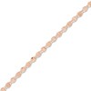 Thumbnail Image 2 of Solid Diamond-Cut Valentino Bracelet 14K Rose Gold 7.5" Adj.