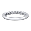 Thumbnail Image 3 of Diamond Wedding Band 1/5 ct tw Round 14K White Gold