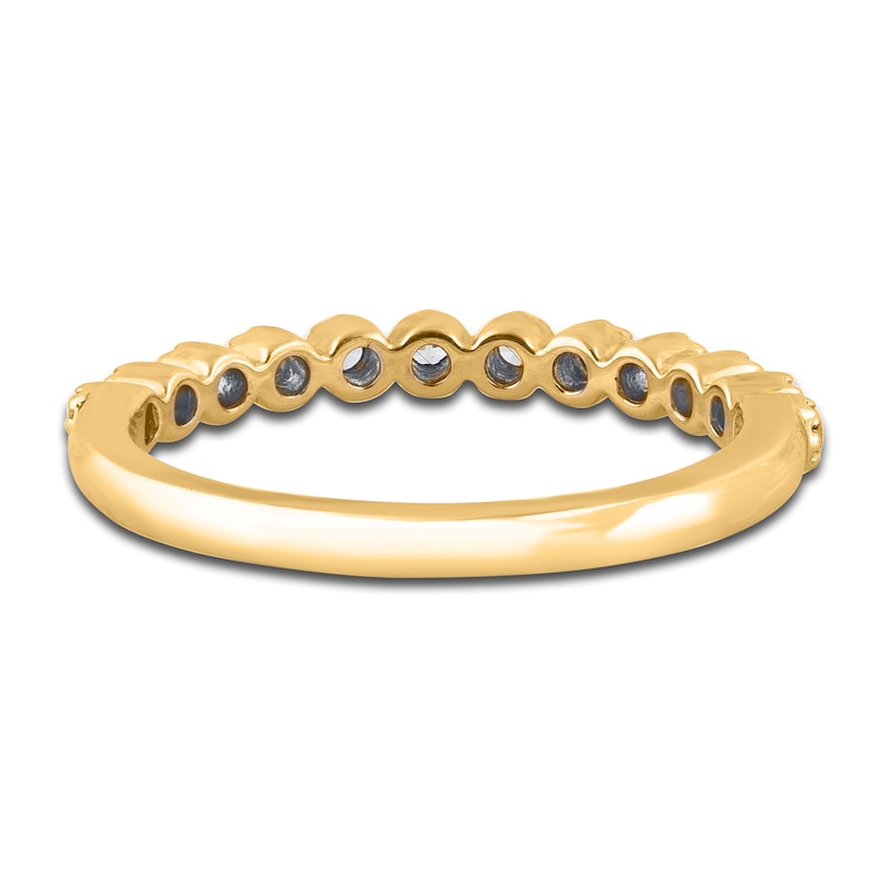 Main Image 3 of Diamond Wedding Band 1/5 ct tw Round 14K Yellow Gold