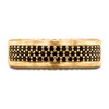 Thumbnail Image 3 of Men's Black Diamond Anniversary Ring 1/3 ct tw Round 14K Yellow Gold