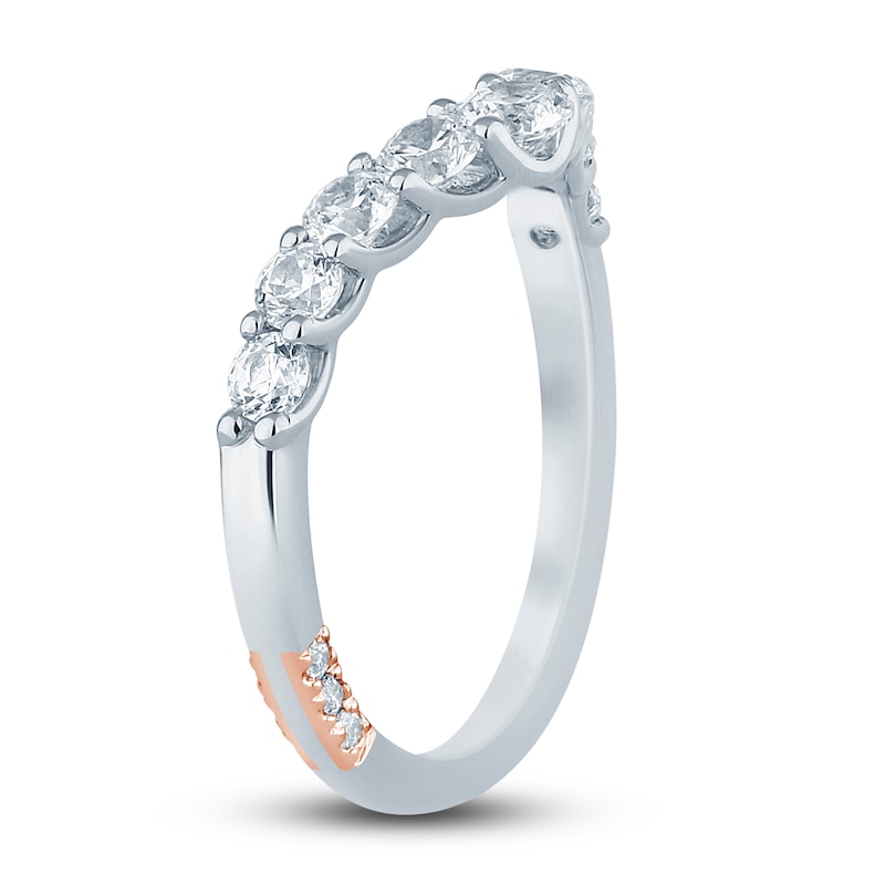 Main Image 2 of Pnina Tornai Lab-Grown Diamond Contour Anniversary Band 1 ct tw Round 14K White Gold