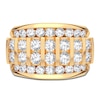 Thumbnail Image 3 of Men's Diamond Ring 3 ct tw Round 14K Yellow Gold