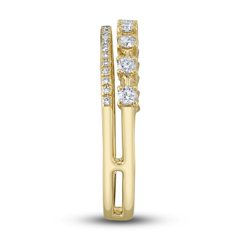 Main Image 2 of Shy Creation Diamond Ring 1/3 ct tw Round 14K Yellow Gold SC55020852