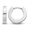 Thumbnail Image 1 of Hollow Hoop Earrings 14K White Gold 6mm