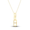 Thumbnail Image 1 of Mariner Link Chain Diamond Accent 14K Yellow Gold 18"