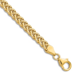 High-Polish Link Bracelet 14K Yellow Gold 7.5"