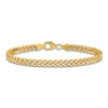 Thumbnail Image 3 of High-Polish Link Bracelet 14K Yellow Gold 7.5"